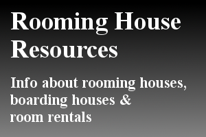 How do you find a low-income boarding house?